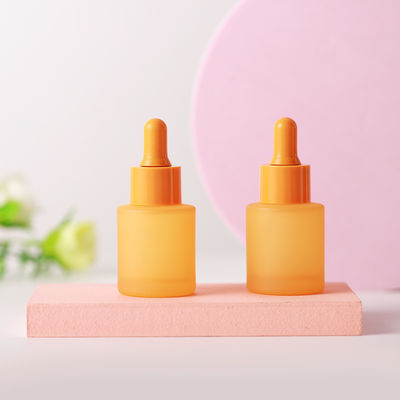 Round Frosted Dropper Bottle 30ml Empty Custom Color ODM OEM
