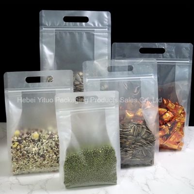 Lucency Ziplock Bag Plastic Films PE Coating Transparent Color