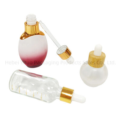 Glass Essential Oil Bottle Featuring Customized Colors and Seal Way Dropper or Roller Suitable for Cosmetic Applications