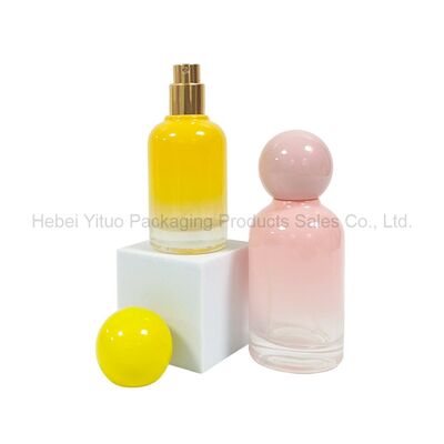 Spray Pump Bulk Perfume Bottles Glass Diameter 4.6cm Designed to Meet Industry Standards for Perfume Packaging Solutions